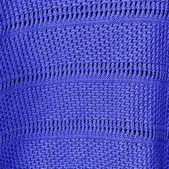 Tommy Bahama Channel Isle 100% Cotton Sweater - Royal Blue/Purple - S - Picture 5 of 8